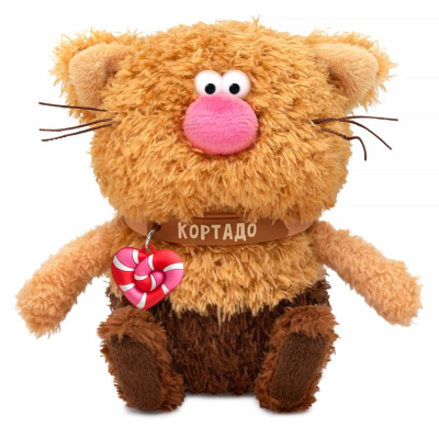 Мягкая игрушка Кофейные коты Кот Кортадо 12 см Budi Basa CCat12-31 01